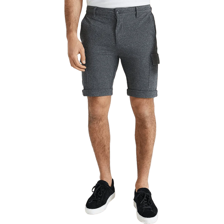 Soft Cargo Shorts Dark Grey - Image 4