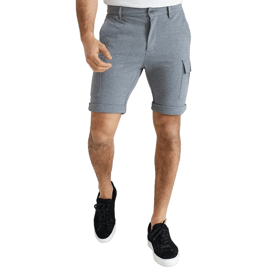 Soft Cargo Shorts Grey - Image 4