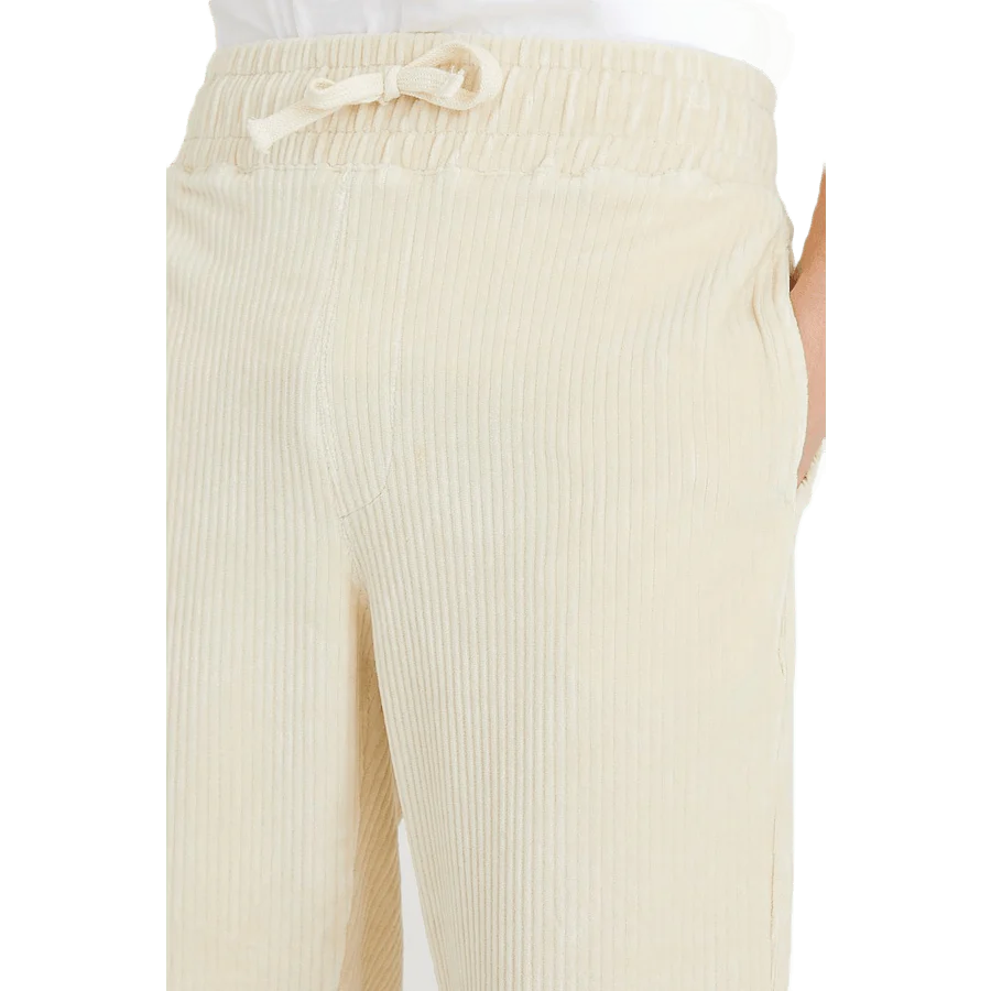 Soft Cord Sweatpants Beige
