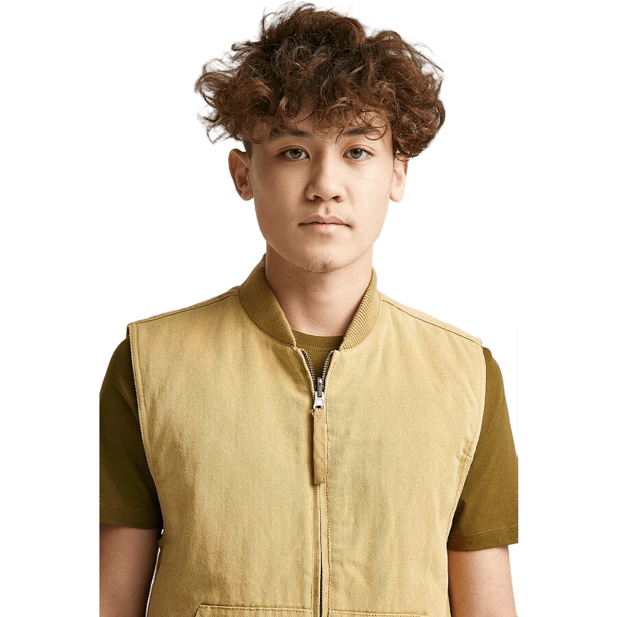 Utility Vest Greige