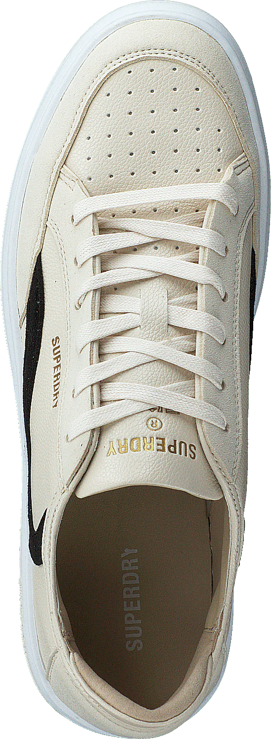 Vegan Basket Ov Low Trainer Oatmeal/vintage Black - Image 6