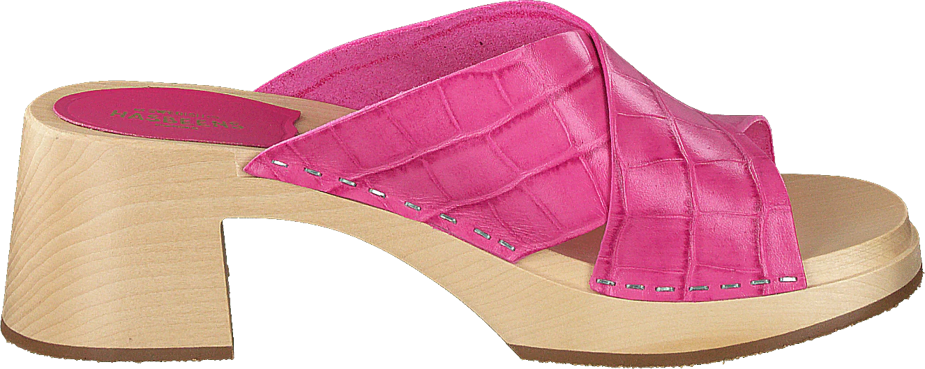 Anette High Hot Pink Croc - Image 2