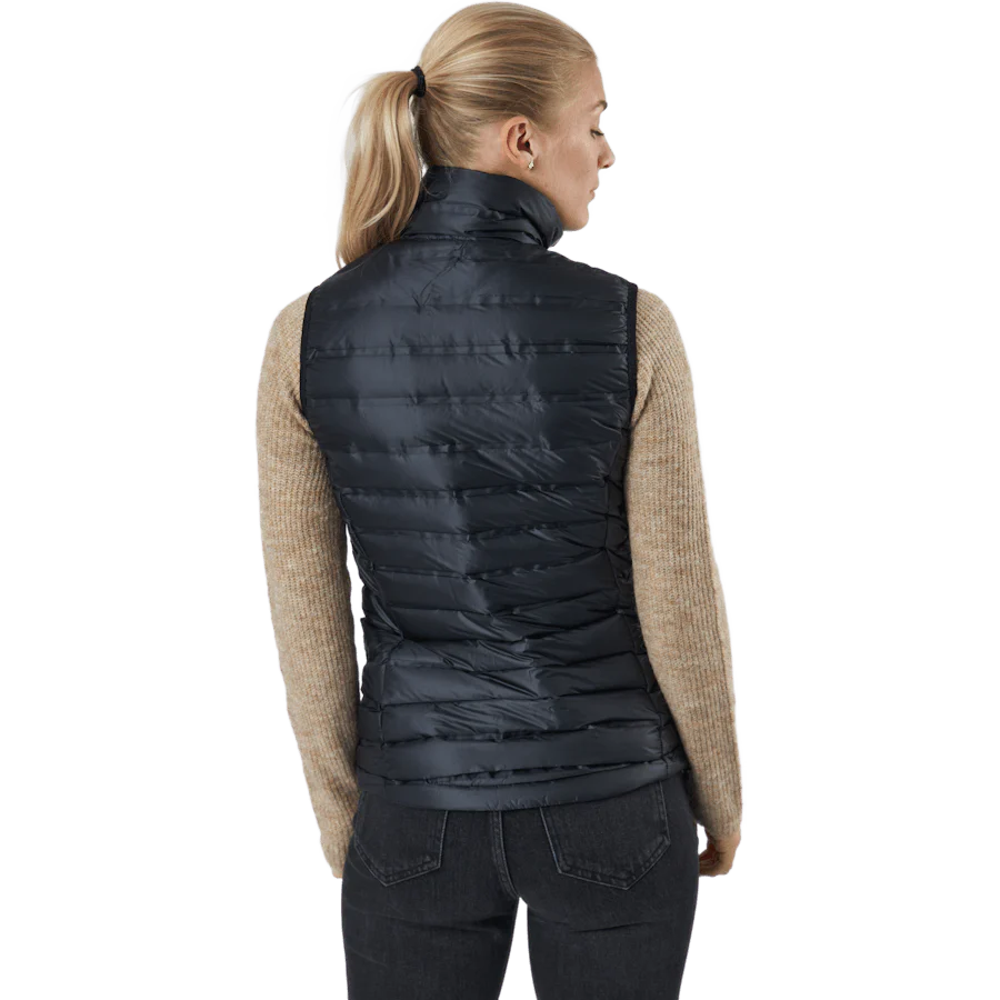 Tica Down Vest W 999 Black - Image 3