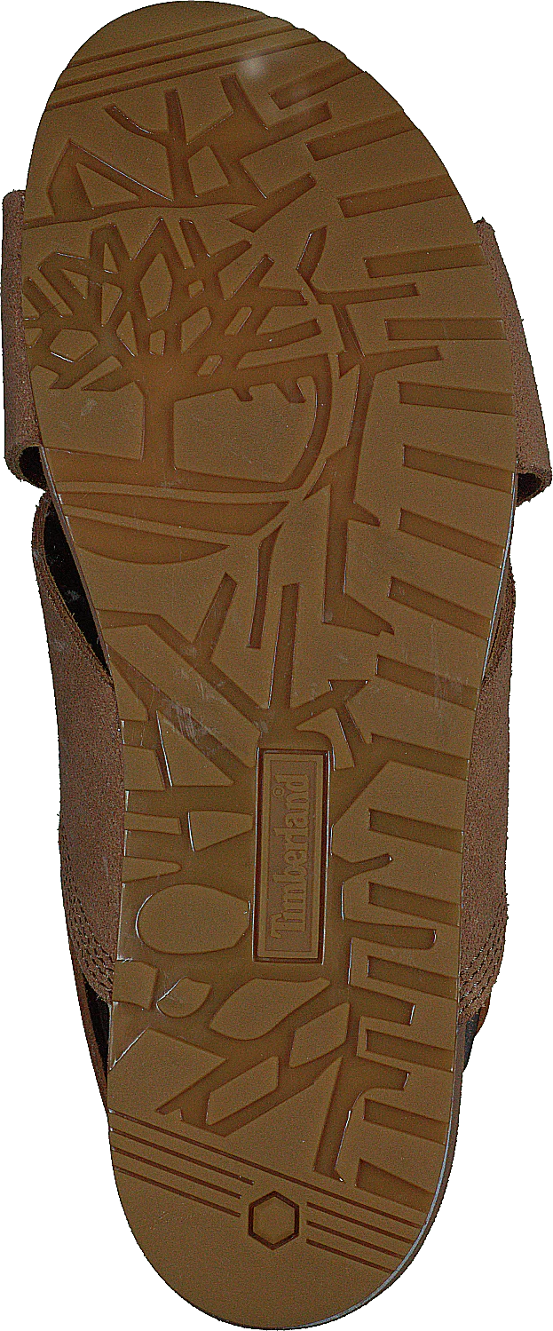 Malibu Waves Basic X Strap Sandal Medium Beige Suede - Image 7