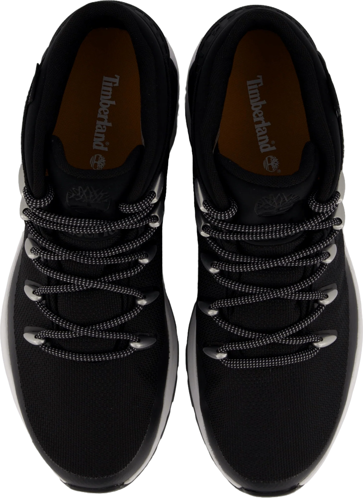 Mid Lace Up Waterproof Sneaker Jet Black - Image 6