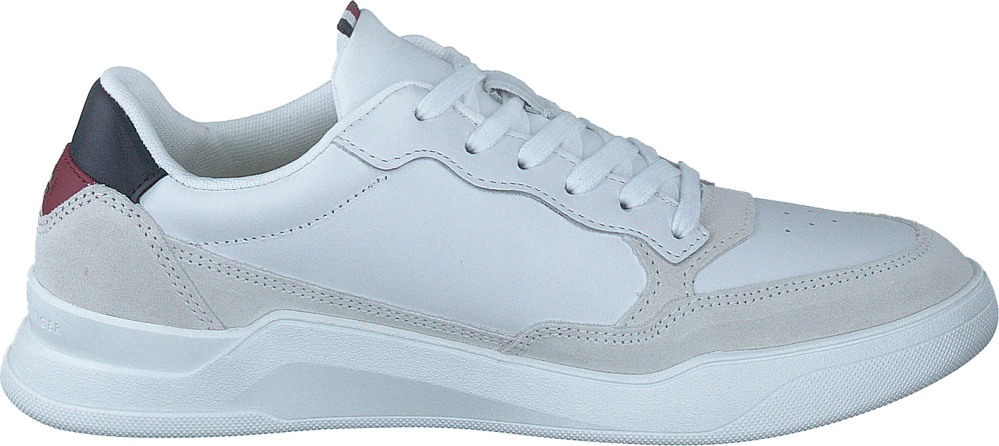 Elevated Cupsole Leather Mix White - Image 2