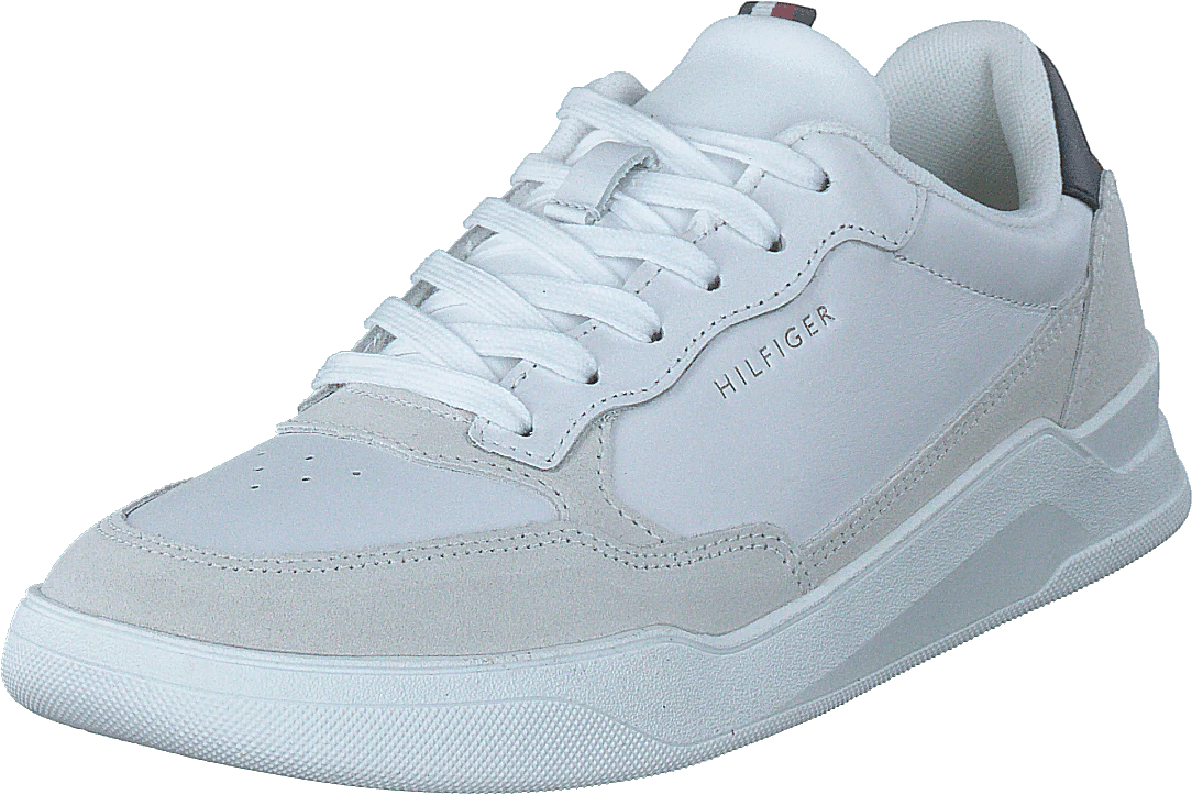 Elevated Cupsole Leather Mix White - Image 3