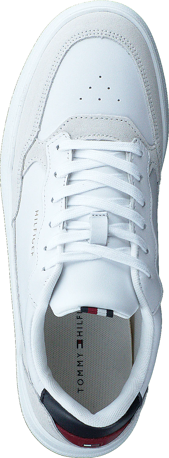 Elevated Cupsole Leather Mix White - Image 6