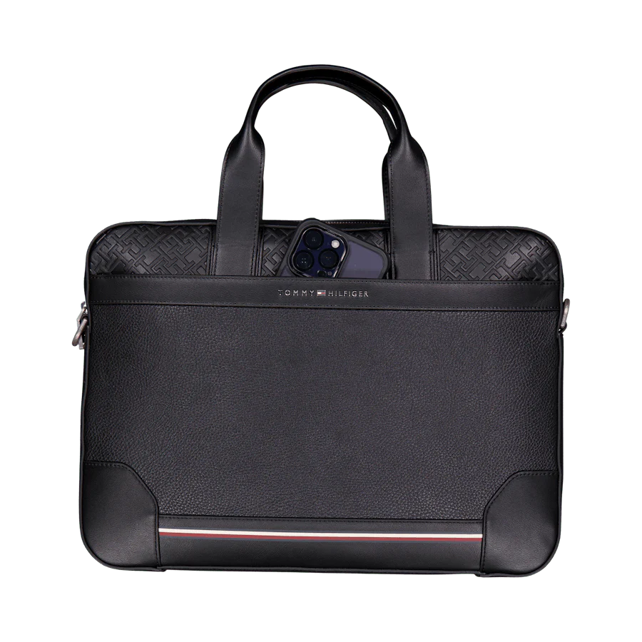 Tommy Hilfiger Th Central Slim Computer Bag Bds - Image 3