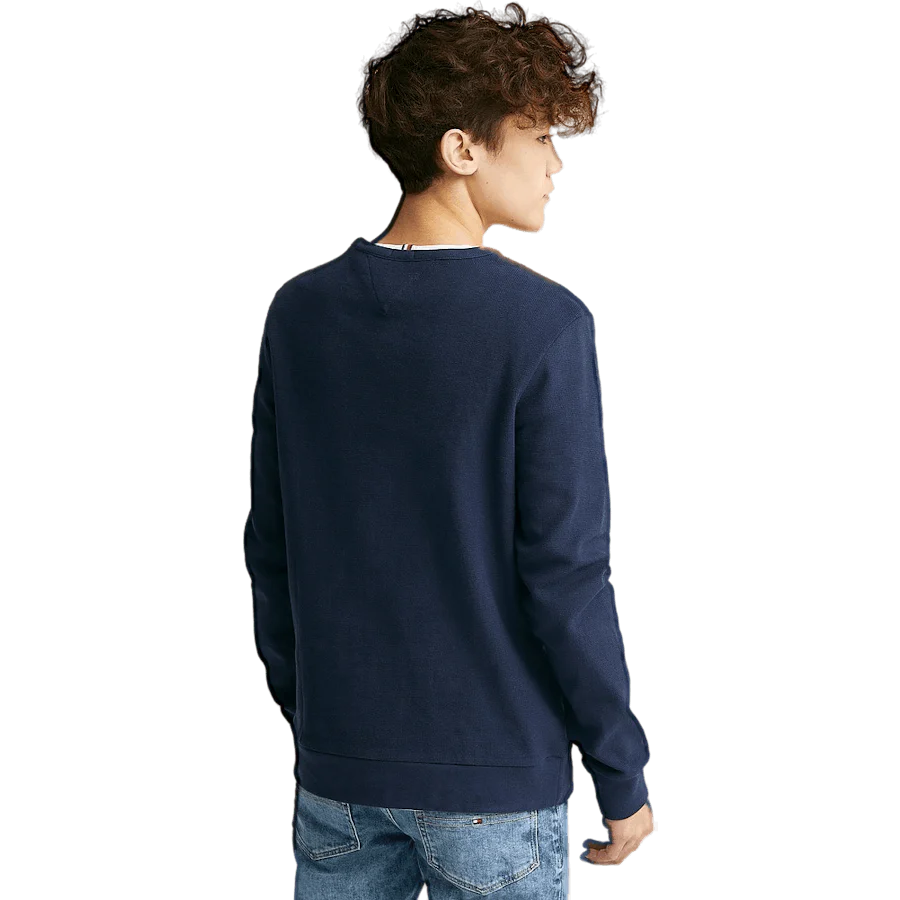 Waffle Tee L/s Twilight Navy