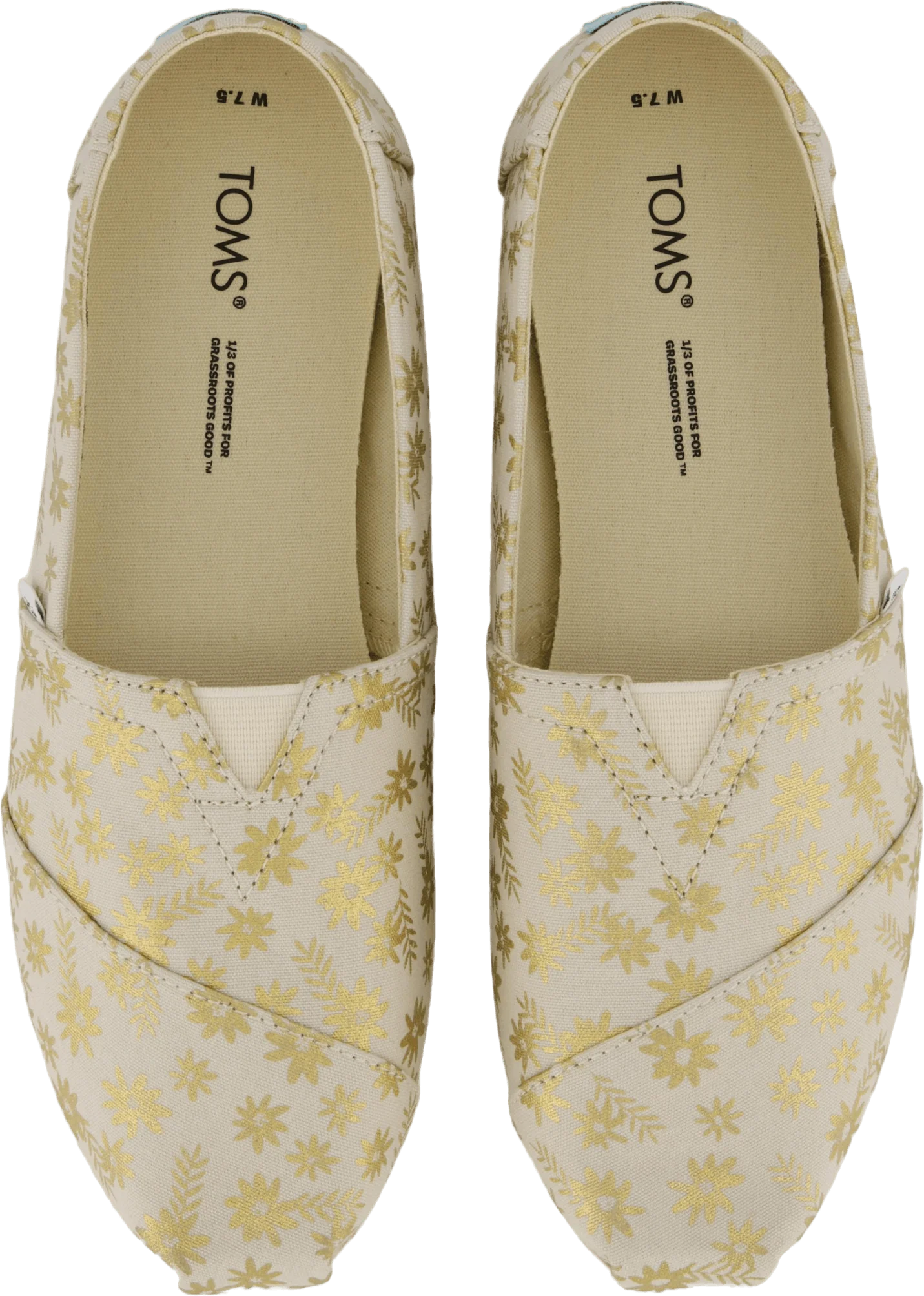 Alp Cloudbound Foil Floral Blo Natural Gold - Image 6