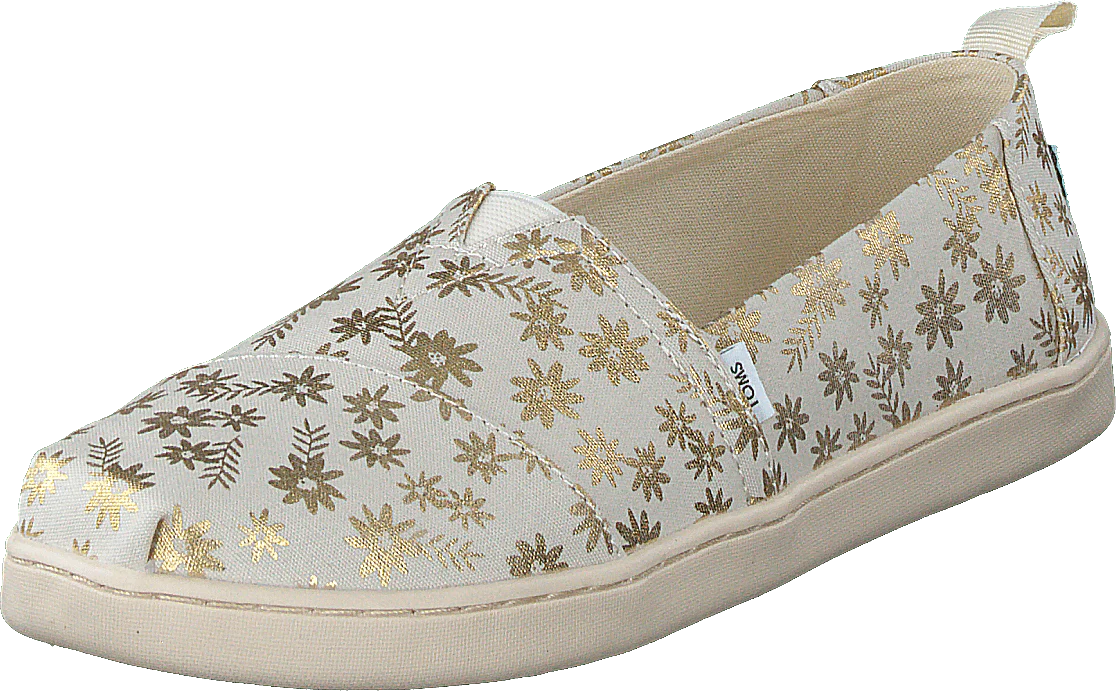 Classic Alp Foil Floral Blooms Natural Gold - Image 3