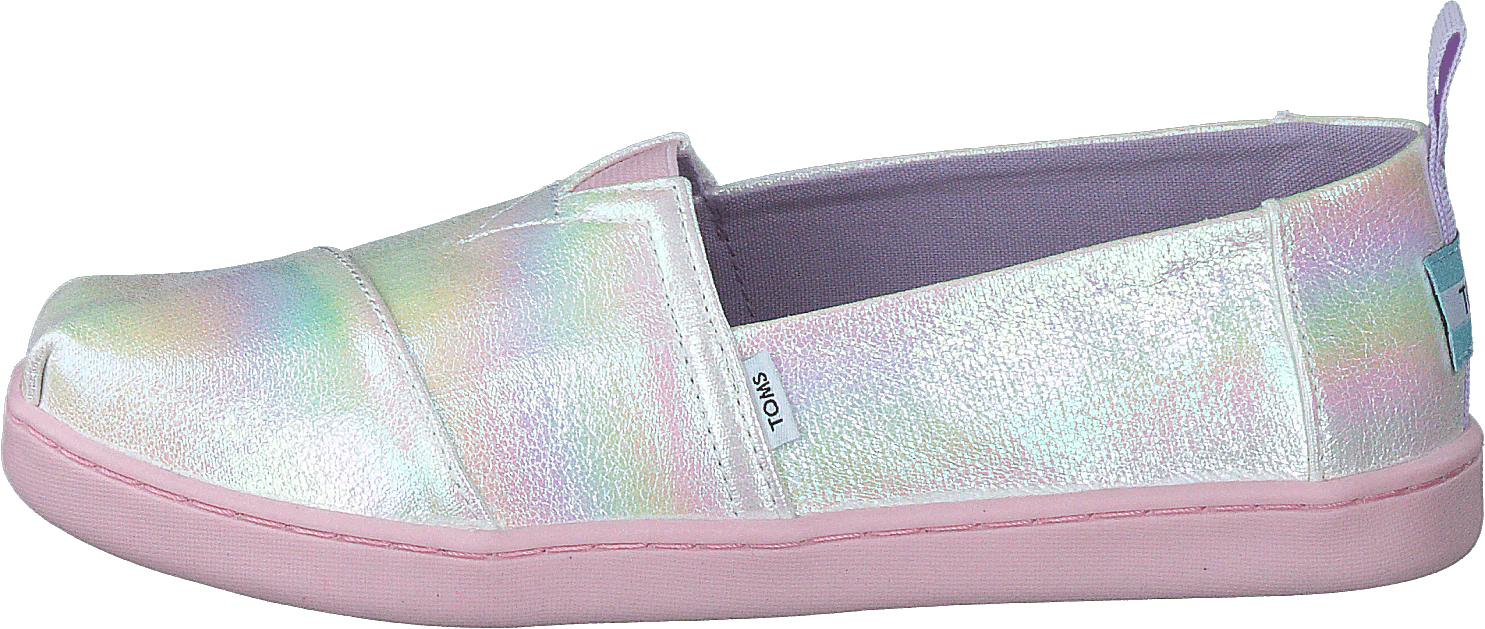 Classic Iridescent Stripe White
