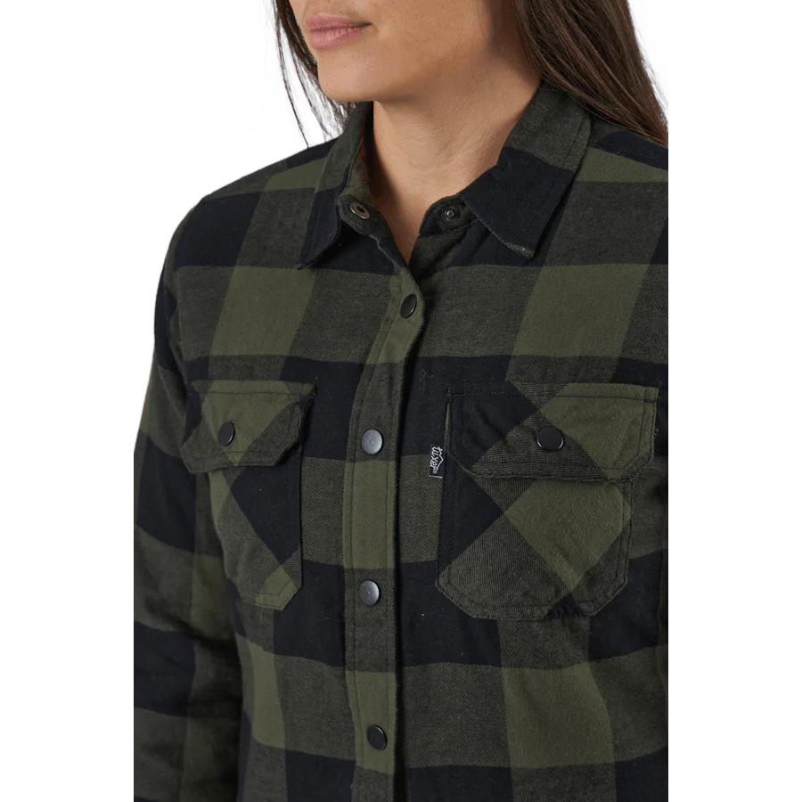 Dina Shirt Dark Olive - Image 4