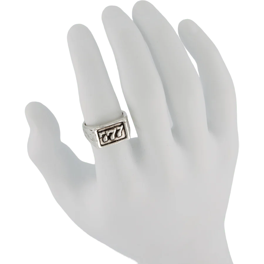 777 Ring Silver - Image 4