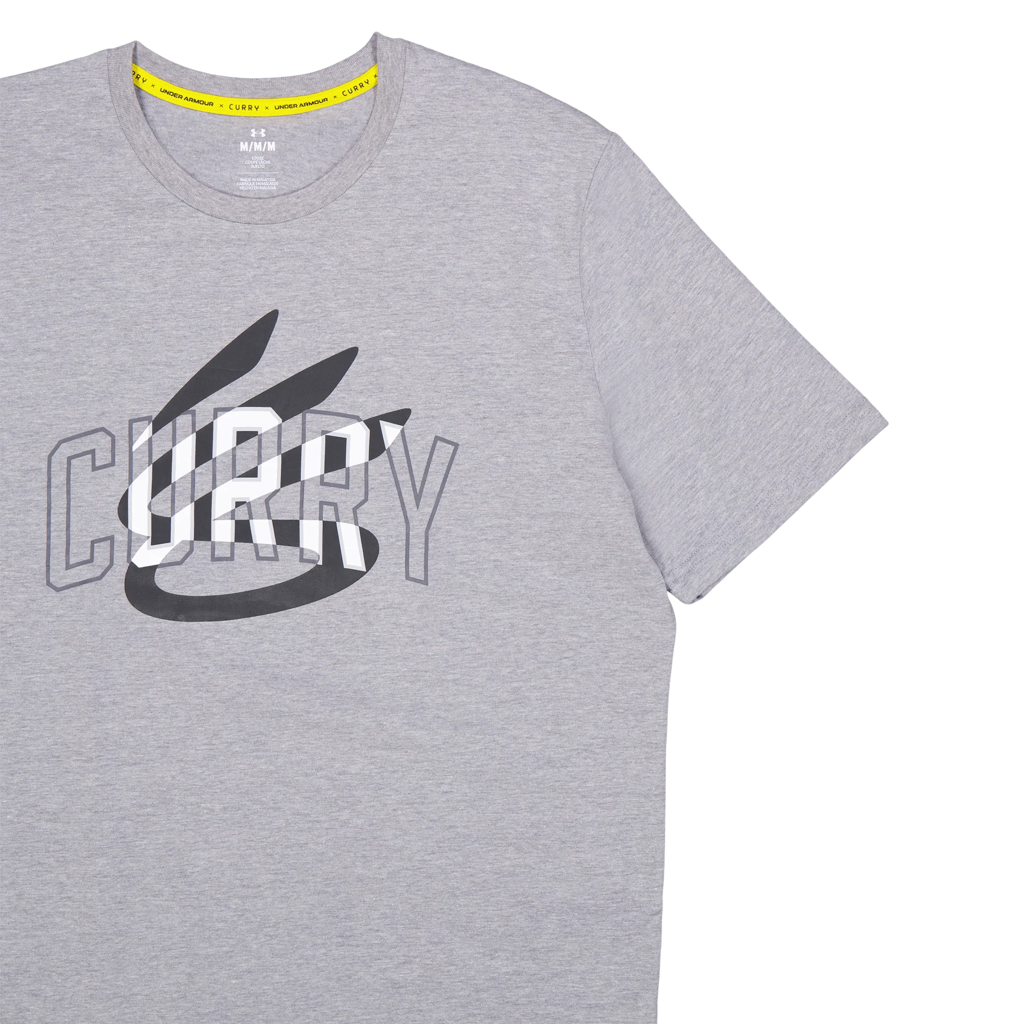 Curry Champ Mindset Tee Steel - Image 3