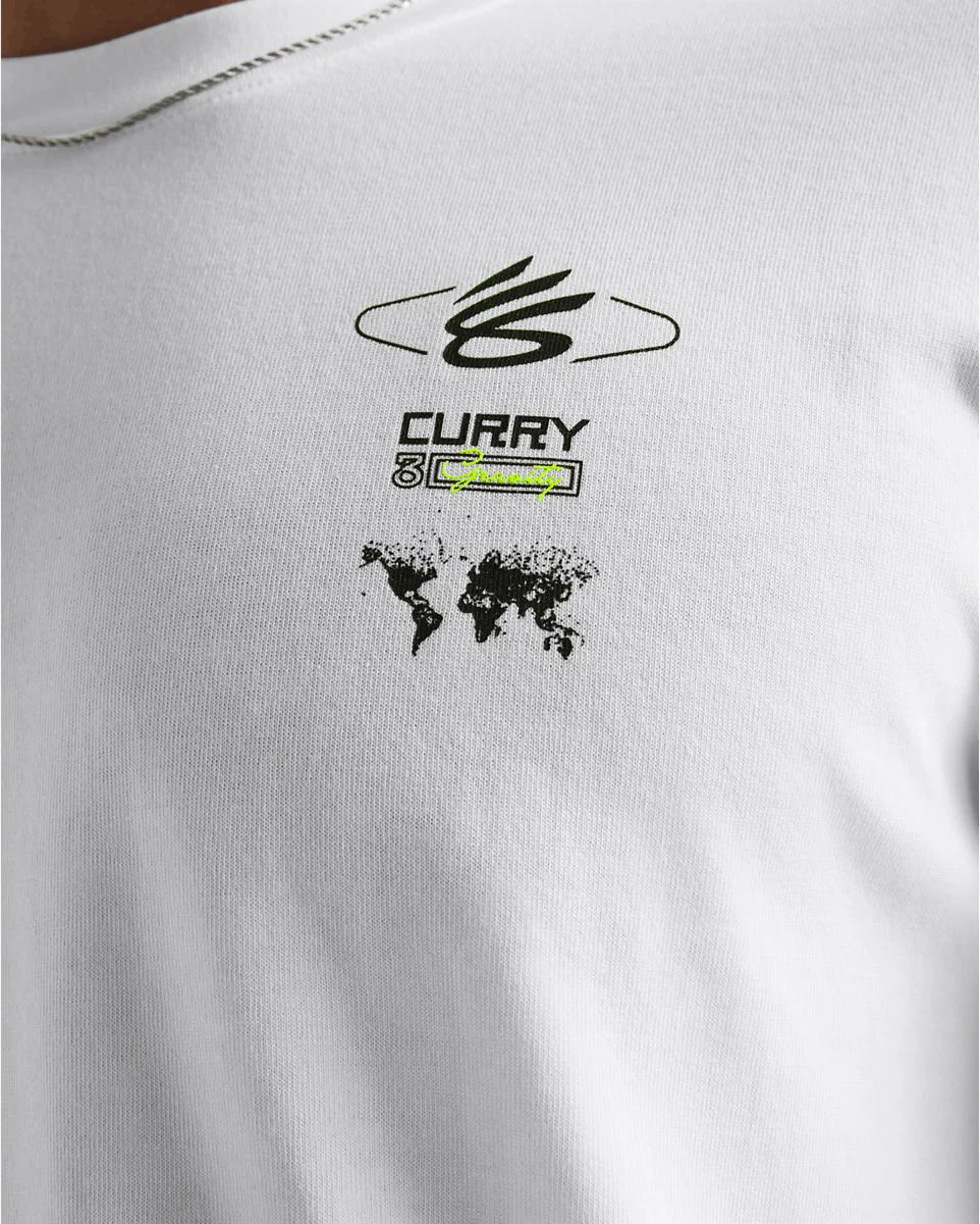 Curry Hw Verbiage Ls Tee White - Image 3
