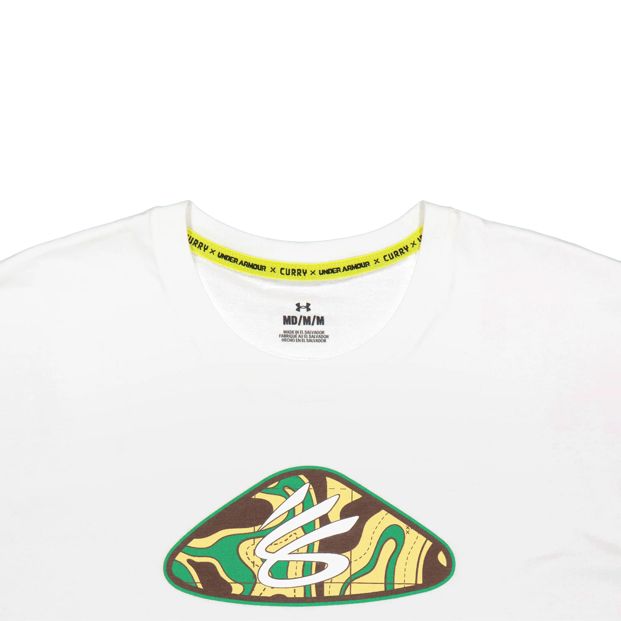 Curry Slvs Tee White - Image 3