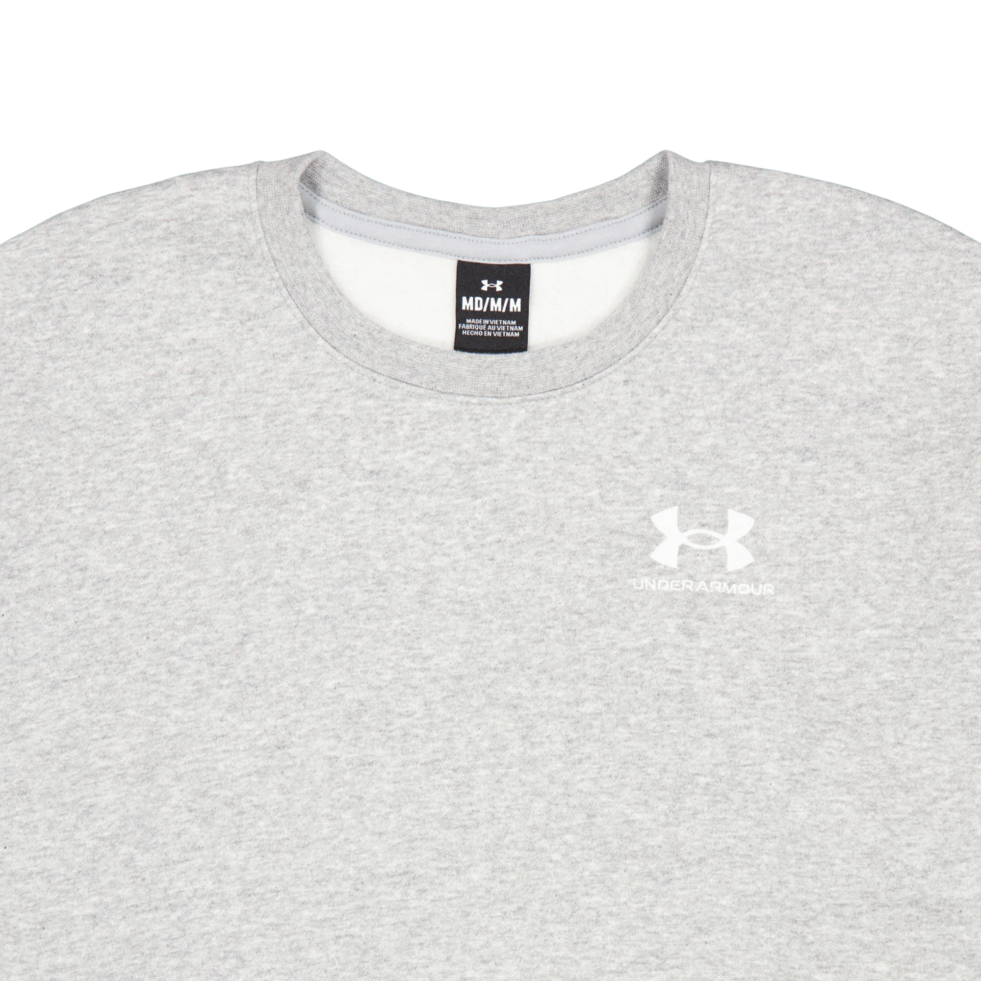 Essential Fleece Crew Mod Gray Light Heather - Image 3