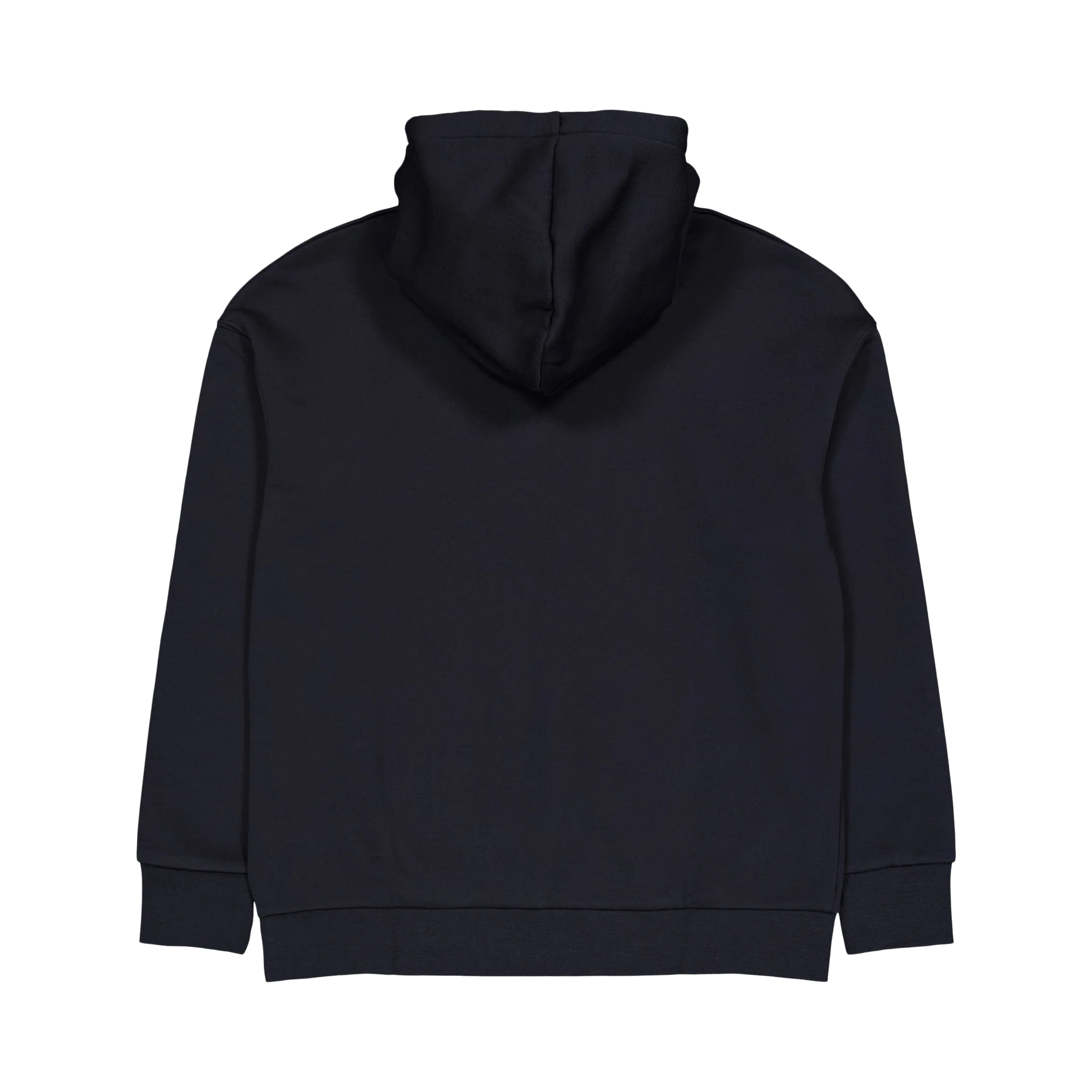 Essential Fleece Hoodie Black - Image 2
