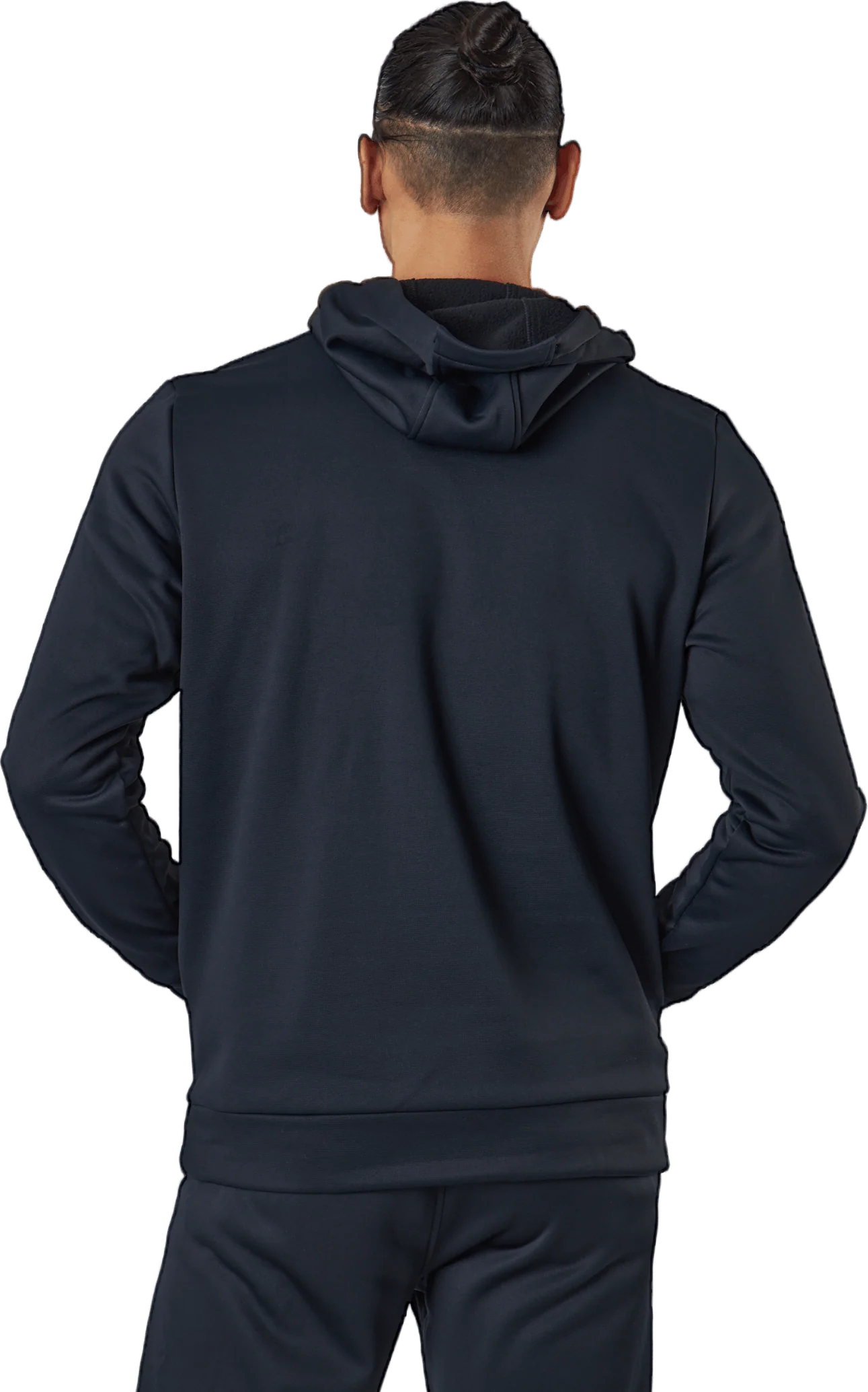Ua Armour Fleece Hoodie Black - Image 3