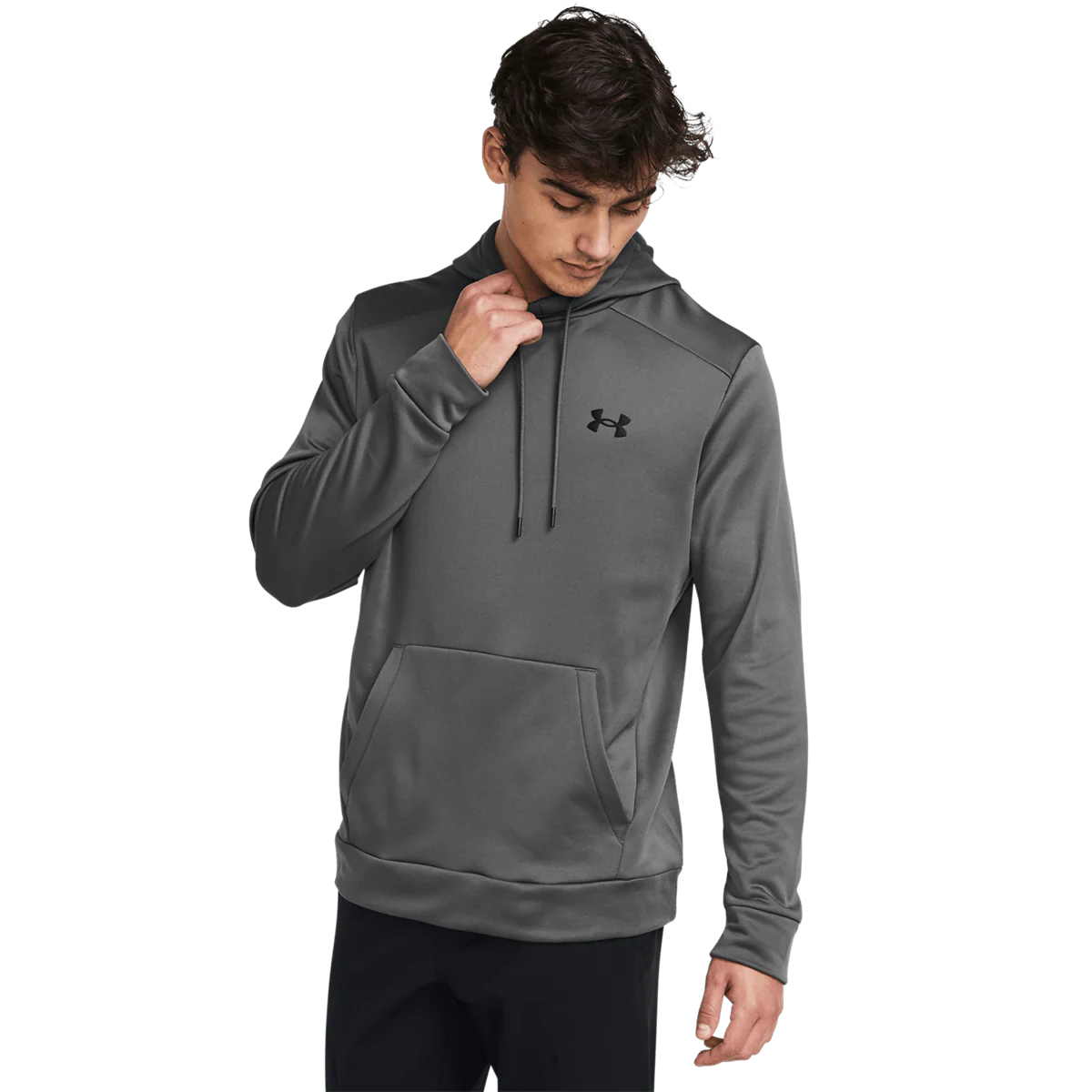 Ua Armour Fleece Hoodie Castlerock