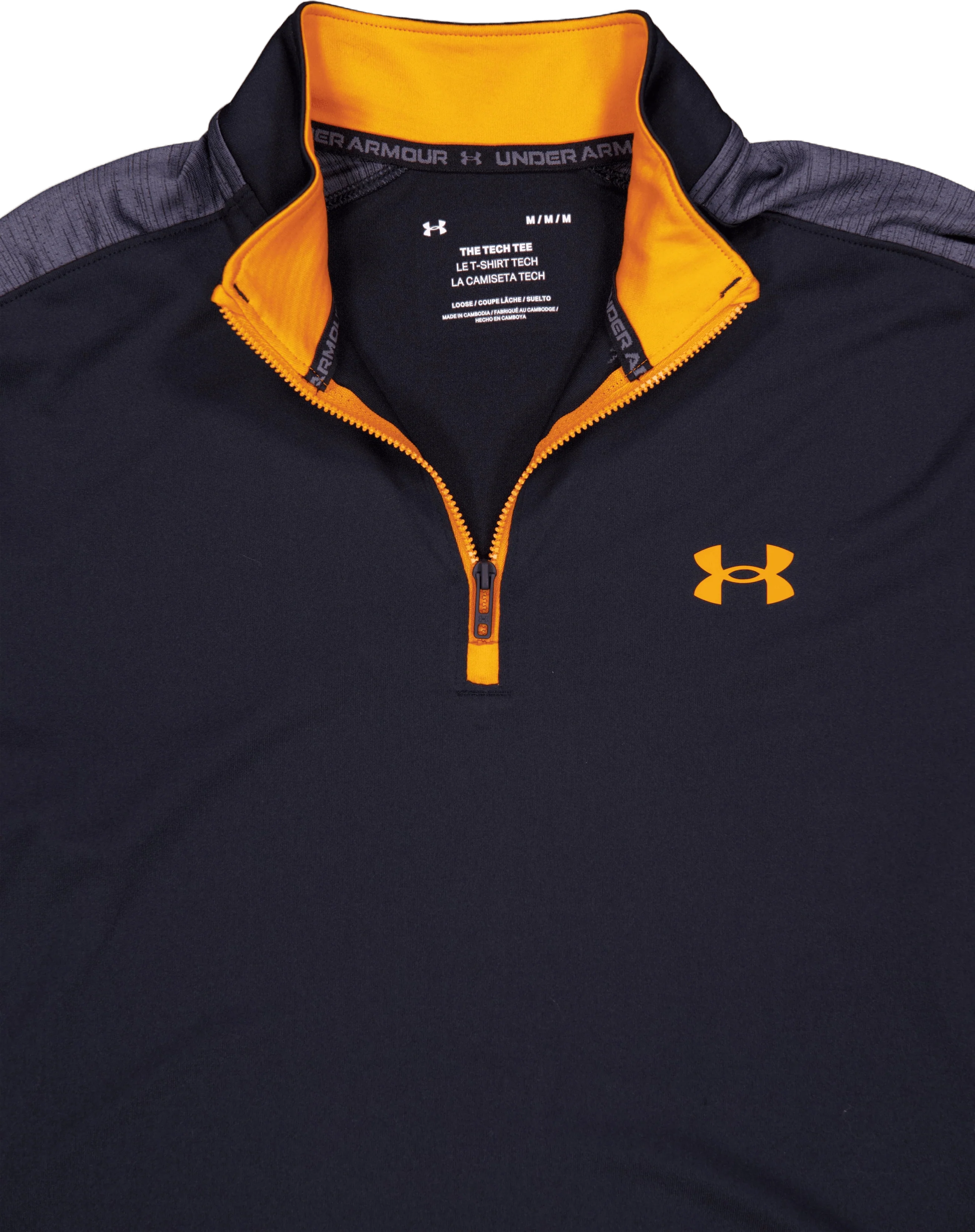 Ua Core+ Tech 1/4 Zip Black - Image 3