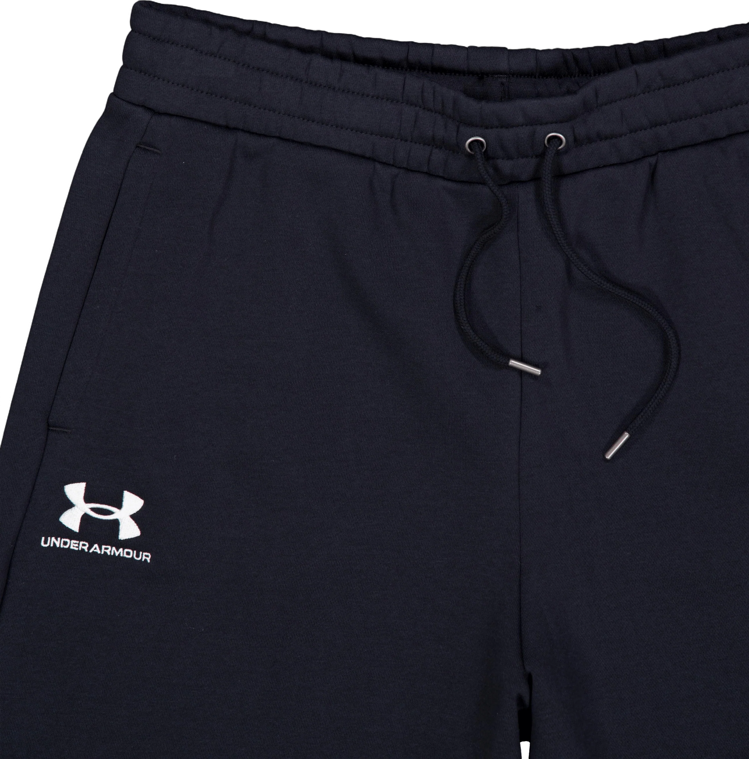 Ua Essl Flc Relax Bf Short Black - Image 3