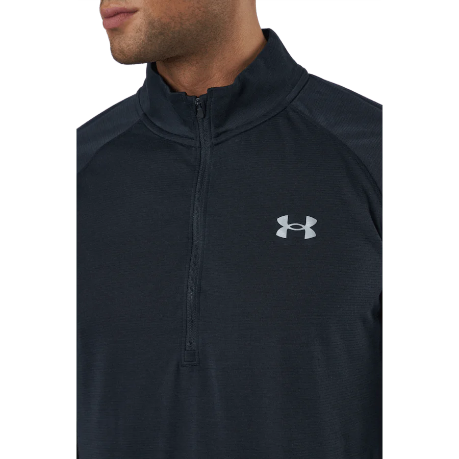 Ua Streaker Half Zip Black - Image 4