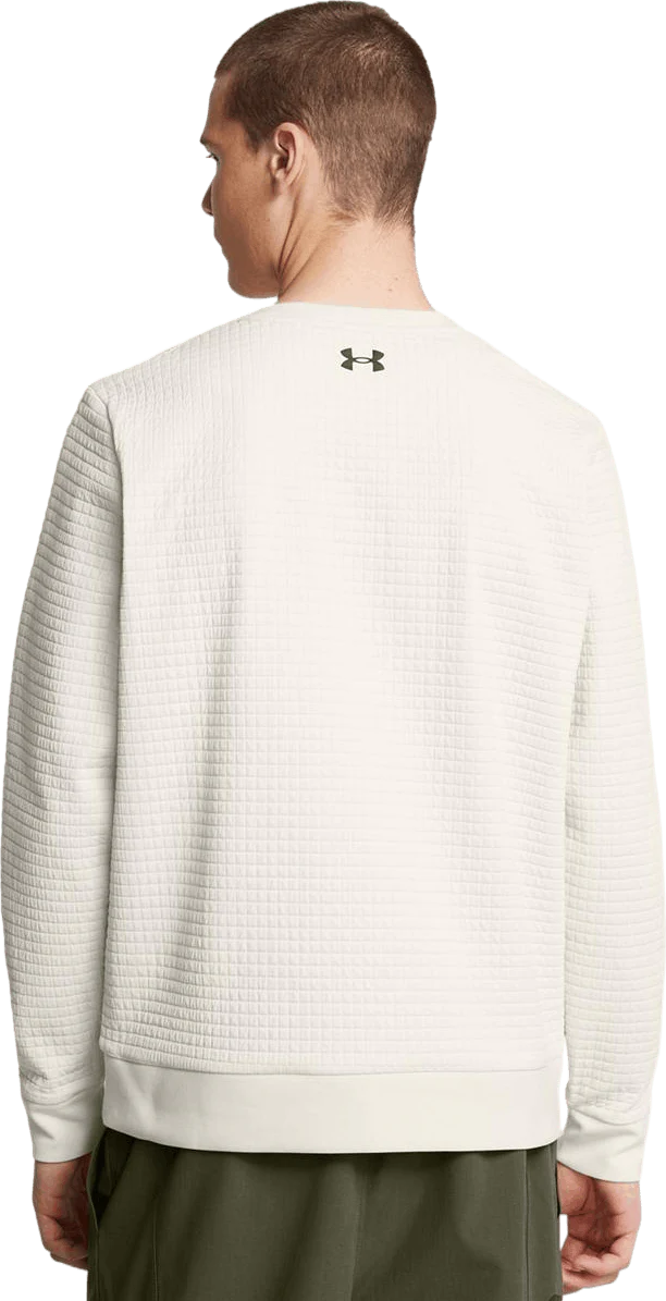 Ua Unstoppable Flc Txtr Crew Anthracite - Image 2