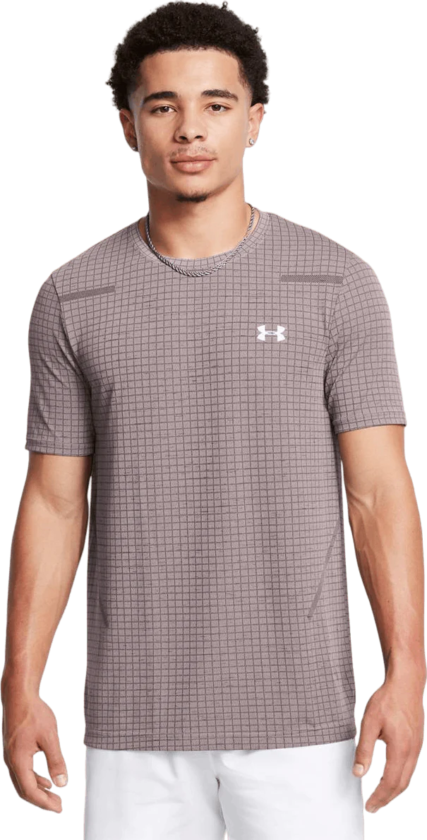 Vanish Seamless Grid Ss Tetra Gray