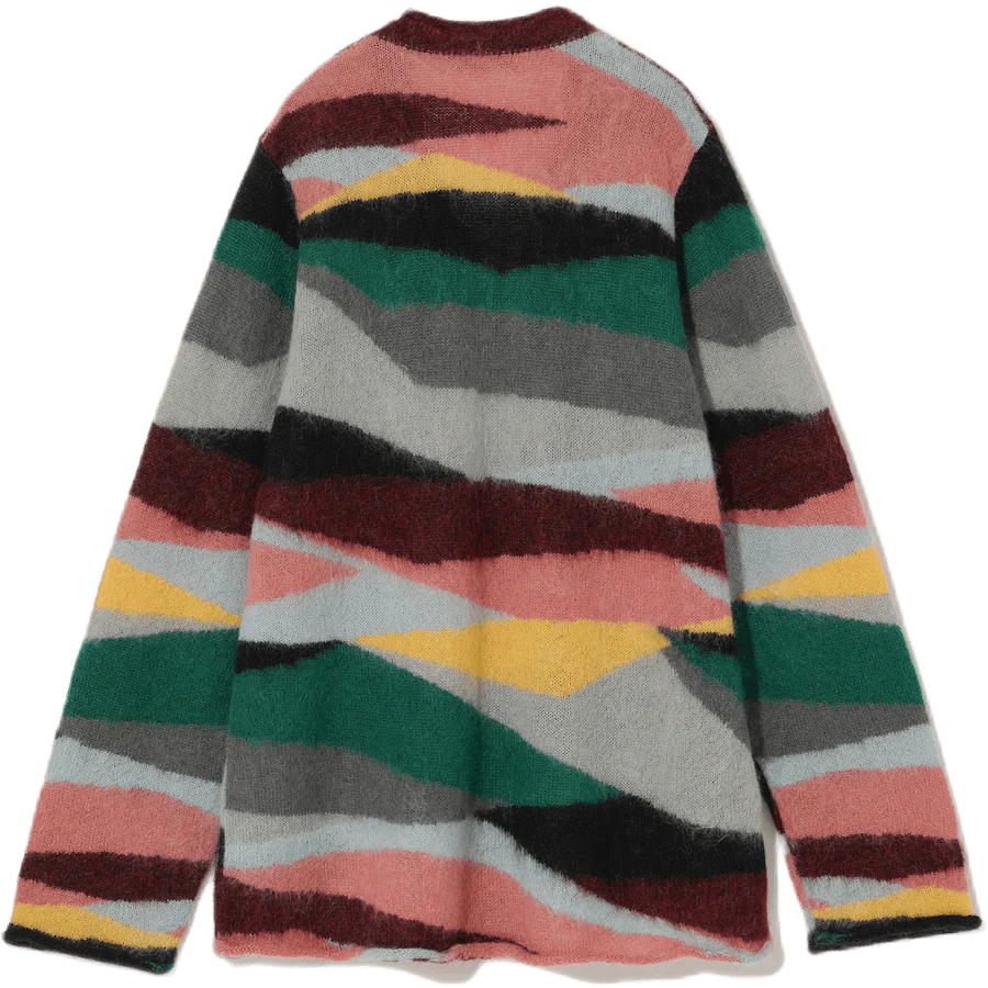 Random Color Mohair Knit Sweat Multi - Image 3