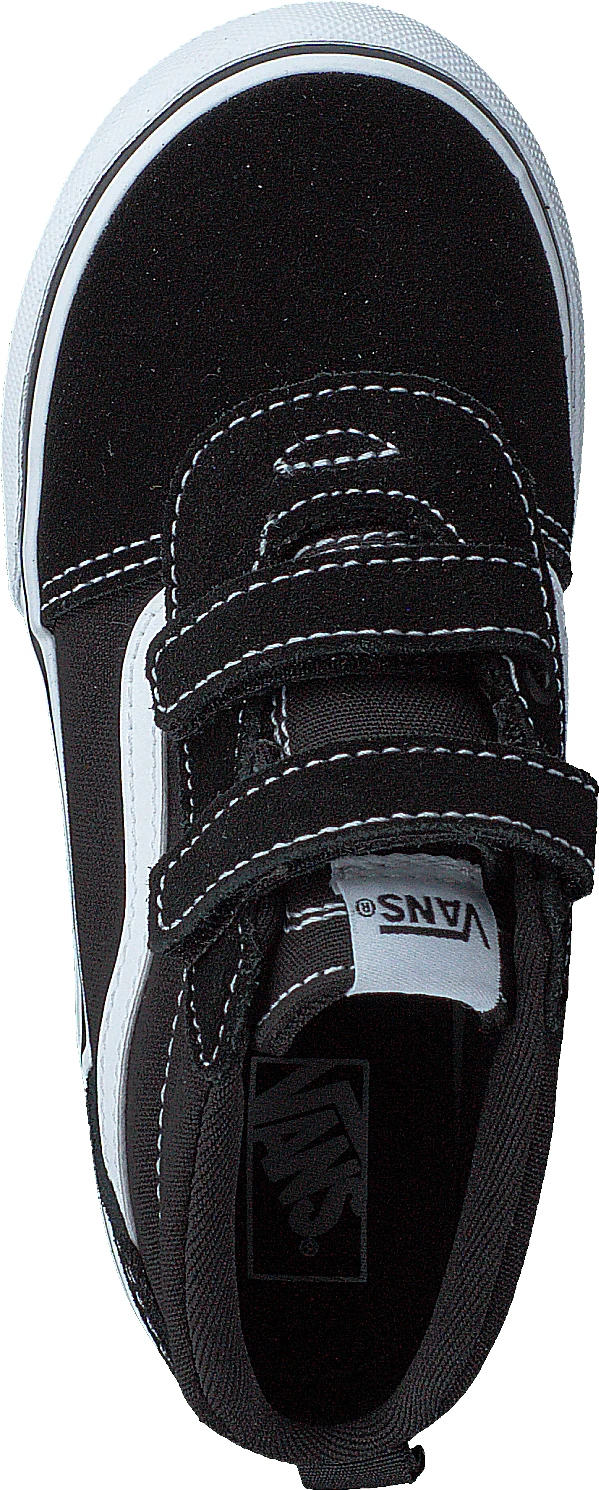 Td Ward Mid V (suede/canvas)black/white - Image 6