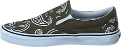 Ua Classic Slip-on (peace Paisley)grplftrwht - Image 9