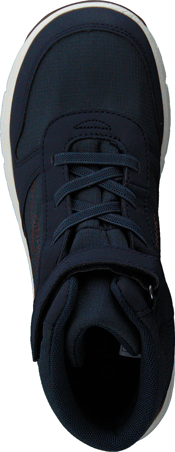 Hovet Mid WP Navy/Cognac - Image 6