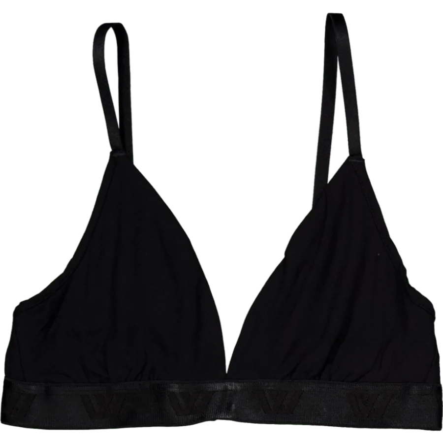 Ess' Triangle Bralette Black