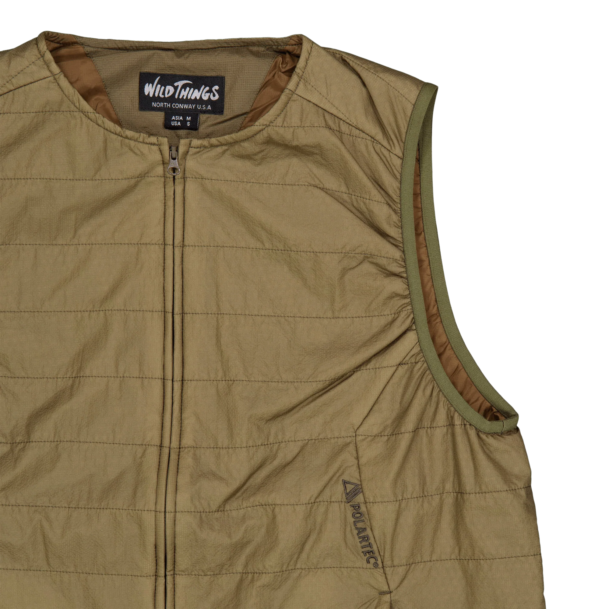 Polar Alpha  Vest Khaki - Image 3