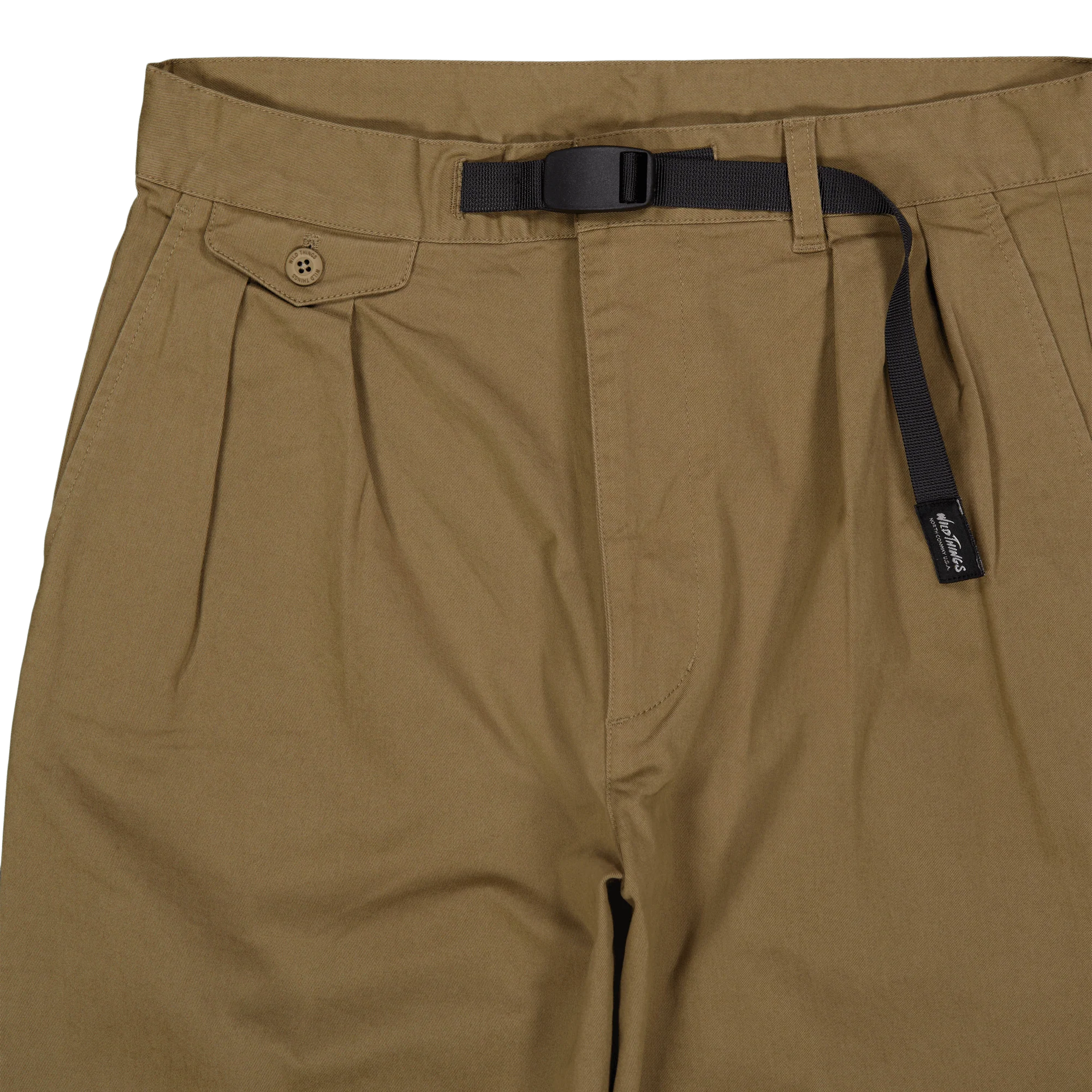 Wt 2 Tuck Pants Khaki - Image 3