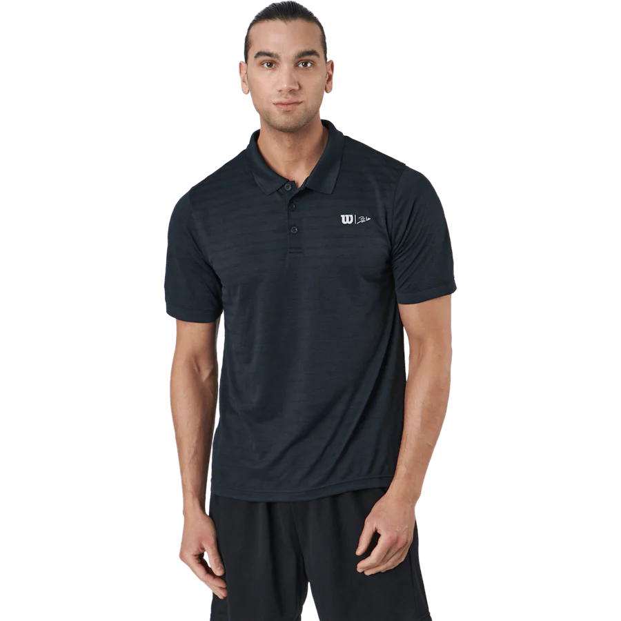Bela Stripe Polo Ii Black - Image 2